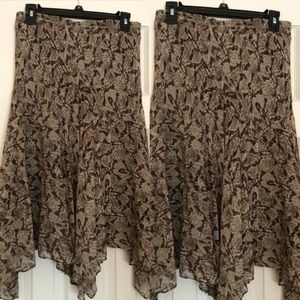 🎊🎊🎊 Michael Kors snakeskin pattern skirt